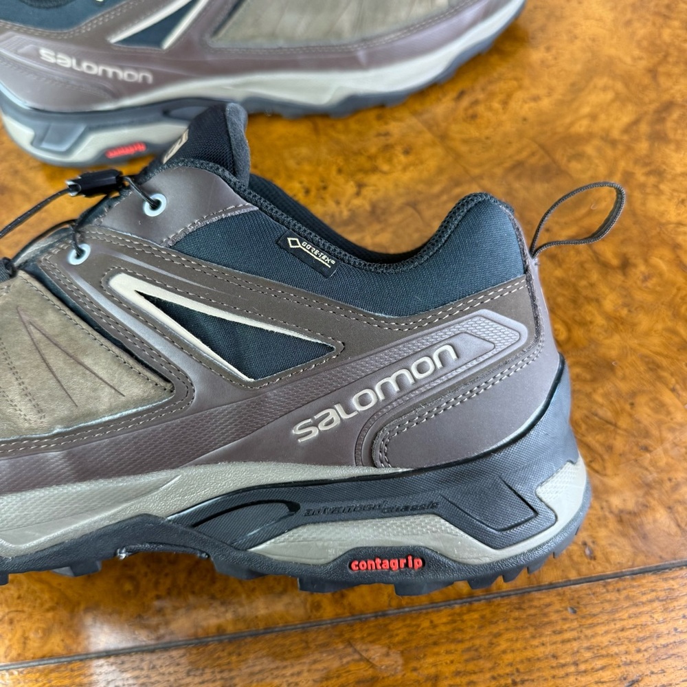 Salomon Men's Trail Shoes - Brown and Black - Picture 13 of 16